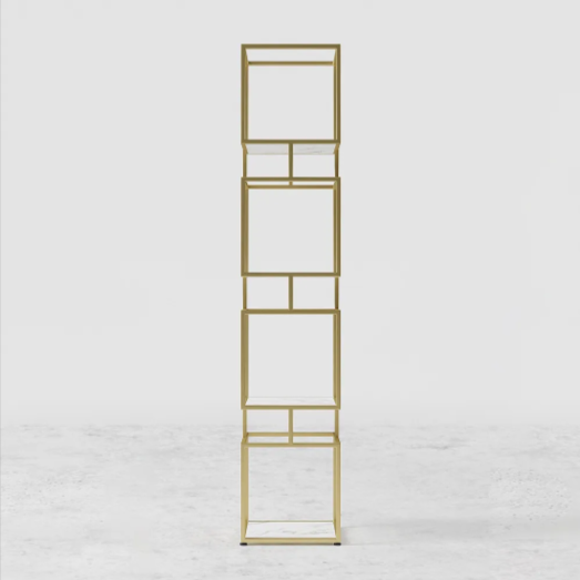 Cubic Tower Bookcase Organizer Rack Decor - waseeh.com