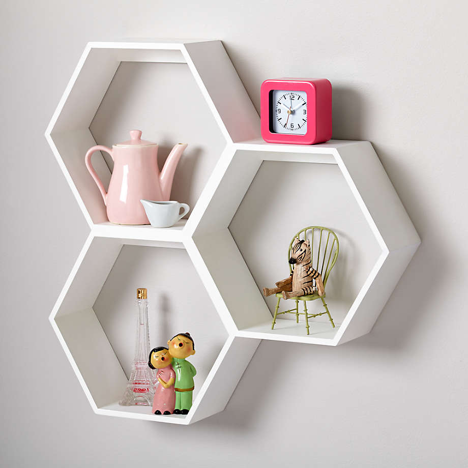 Techi Hexagonal shelf - waseeh.com