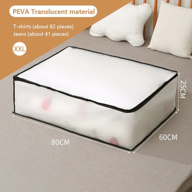 Foldable Clothes Storage Bag Pack of 2