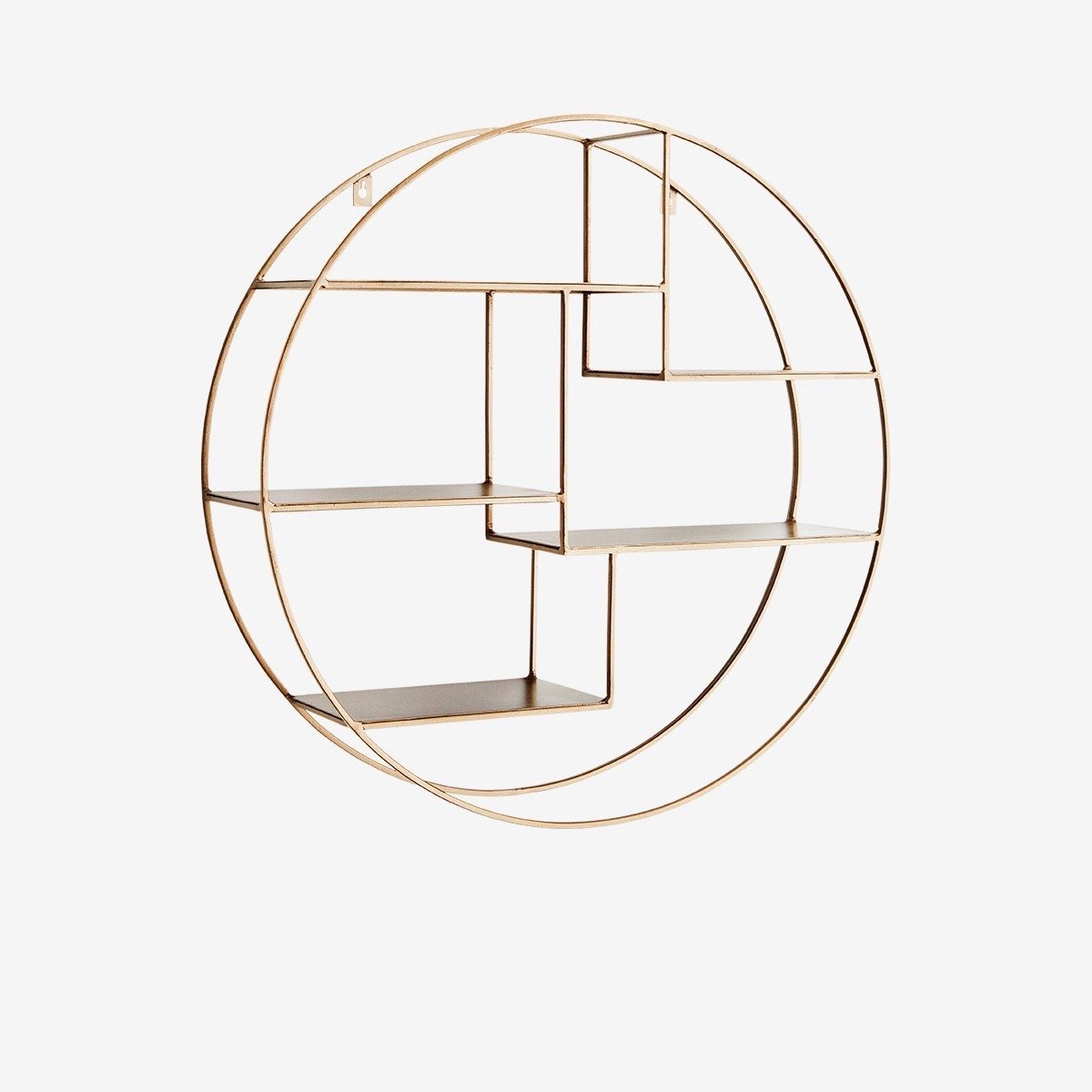 Wall-Mounted "Bohemian" Metal Storage Floating Shelve Frame Decor - waseeh.com