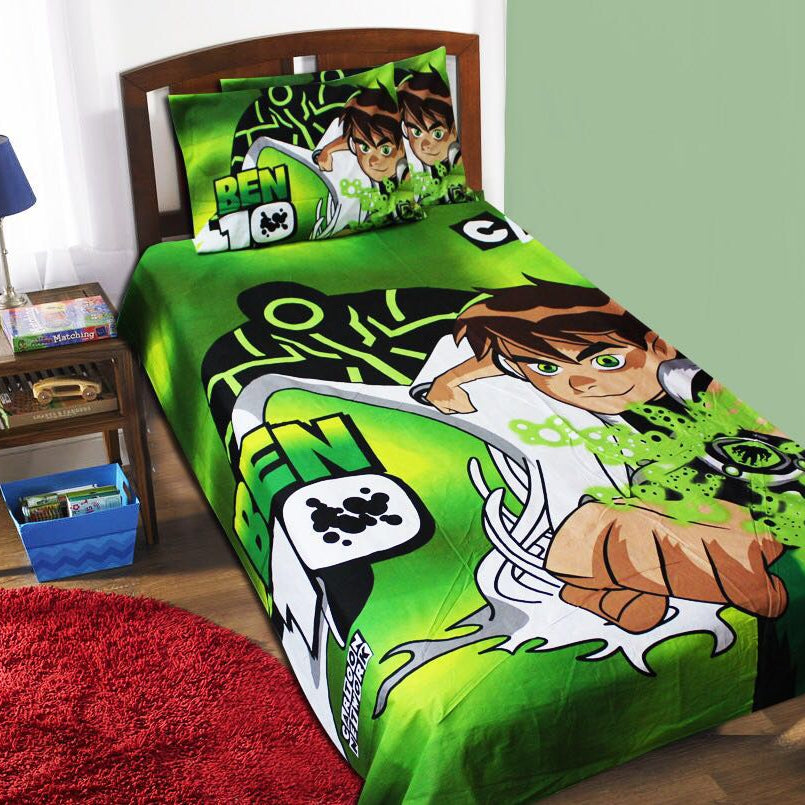 Furious Ben 10 Bedsheet - waseeh.com